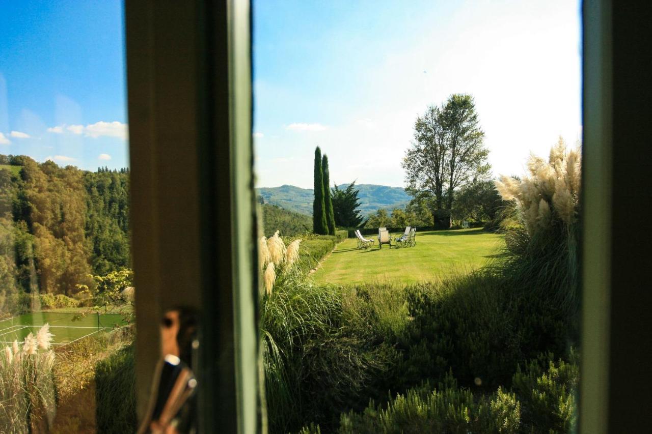 Villa Rignana Chianti Estate, Pool, Tennis,Cook Greve in Chianti Bagian luar foto